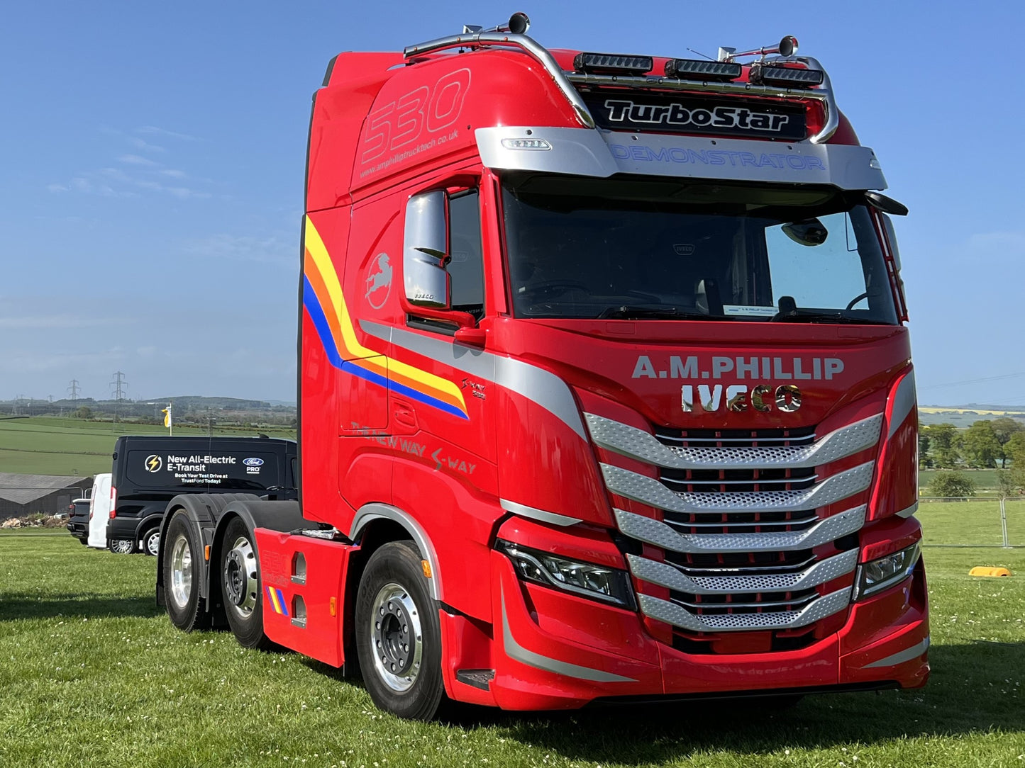 AM Phillip - IVECO S-Way TurboStar / Auld Eck Tribute A3 Poster