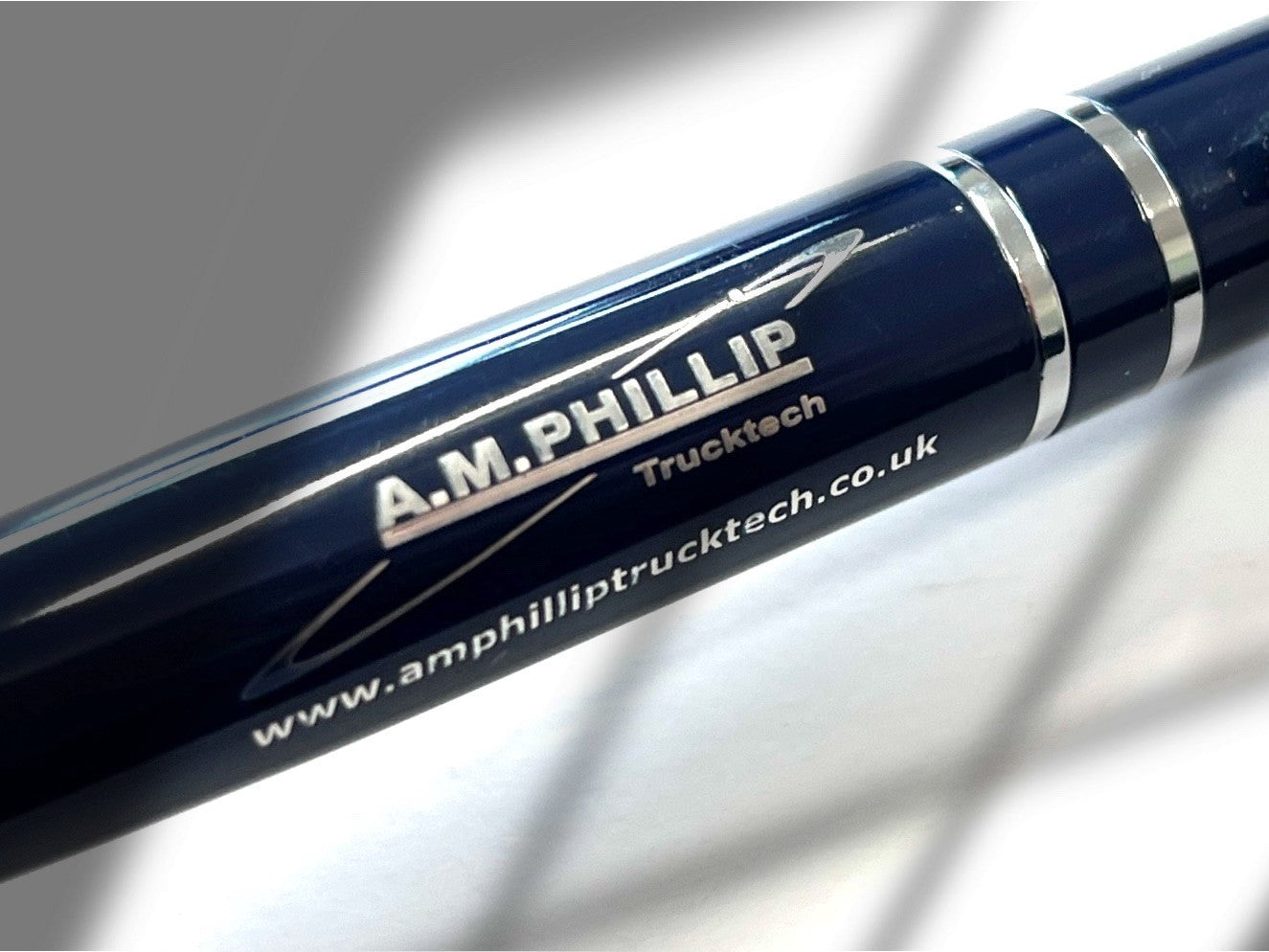 Duke hinged clip ball point pen