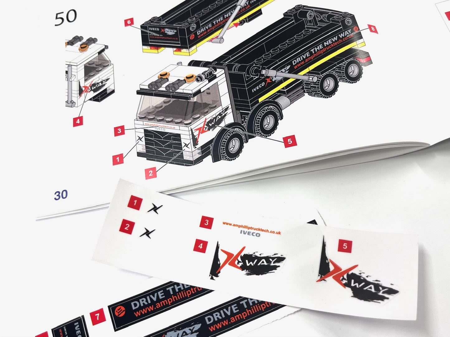 AM Phillip - Limited Edition IVECO X-Way Brick Kit