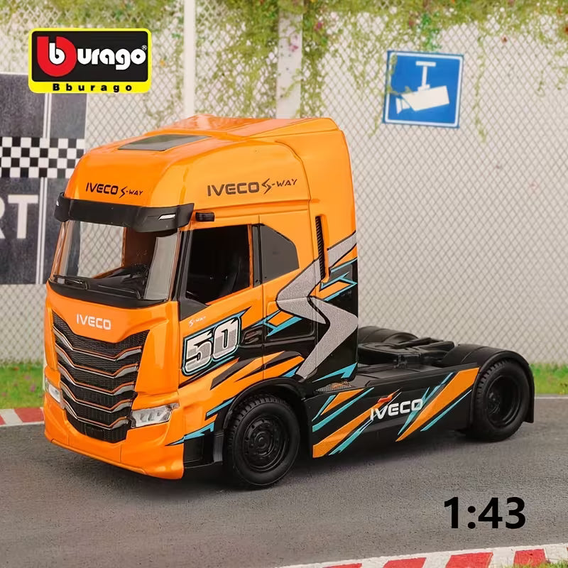IVECO S-Way model by Bburago (Orange)