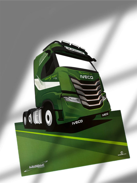 IVECO S-Way The Incredible Hulk A3 Poster