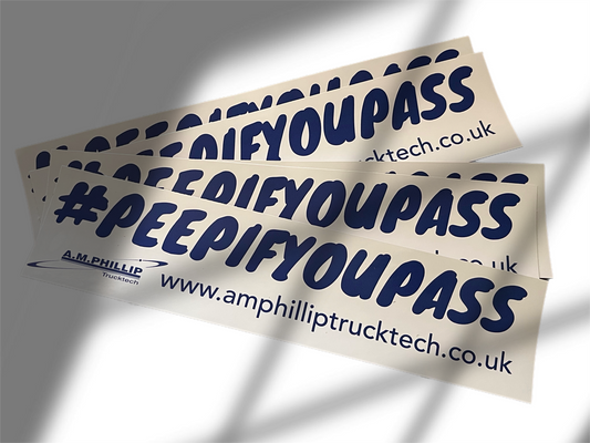 AM Phillip - Self Adhesive Sticker #PEEPIFYOUPASS