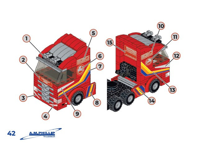 AM Phillip - Limited Edition IVECO S-Way TurboStar / Auld Eck Tribute Brick Kit