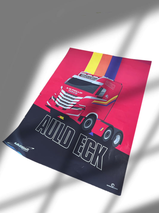 AM Phillip - IVECO S-Way TurboStar / Auld Eck Tribute A3 Poster