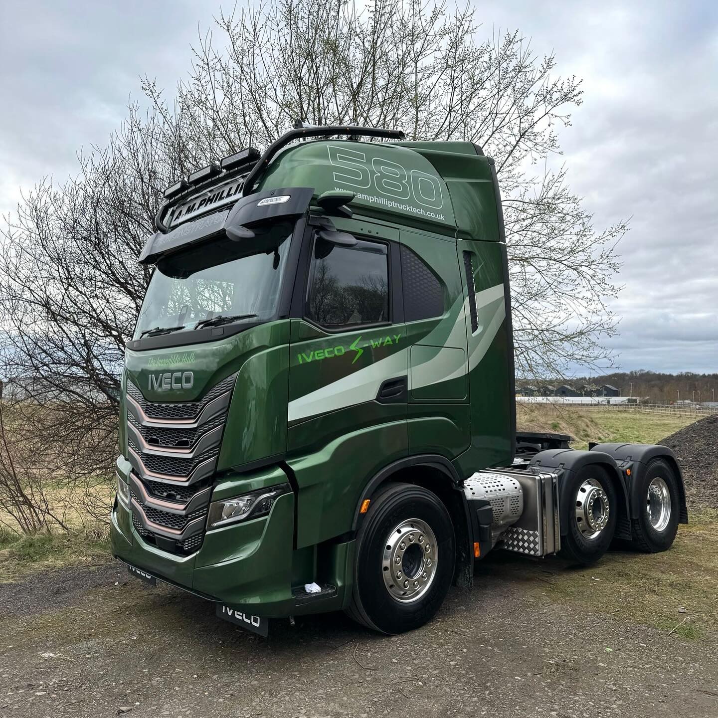 IVECO S-Way The Incredible Hulk A3 Poster